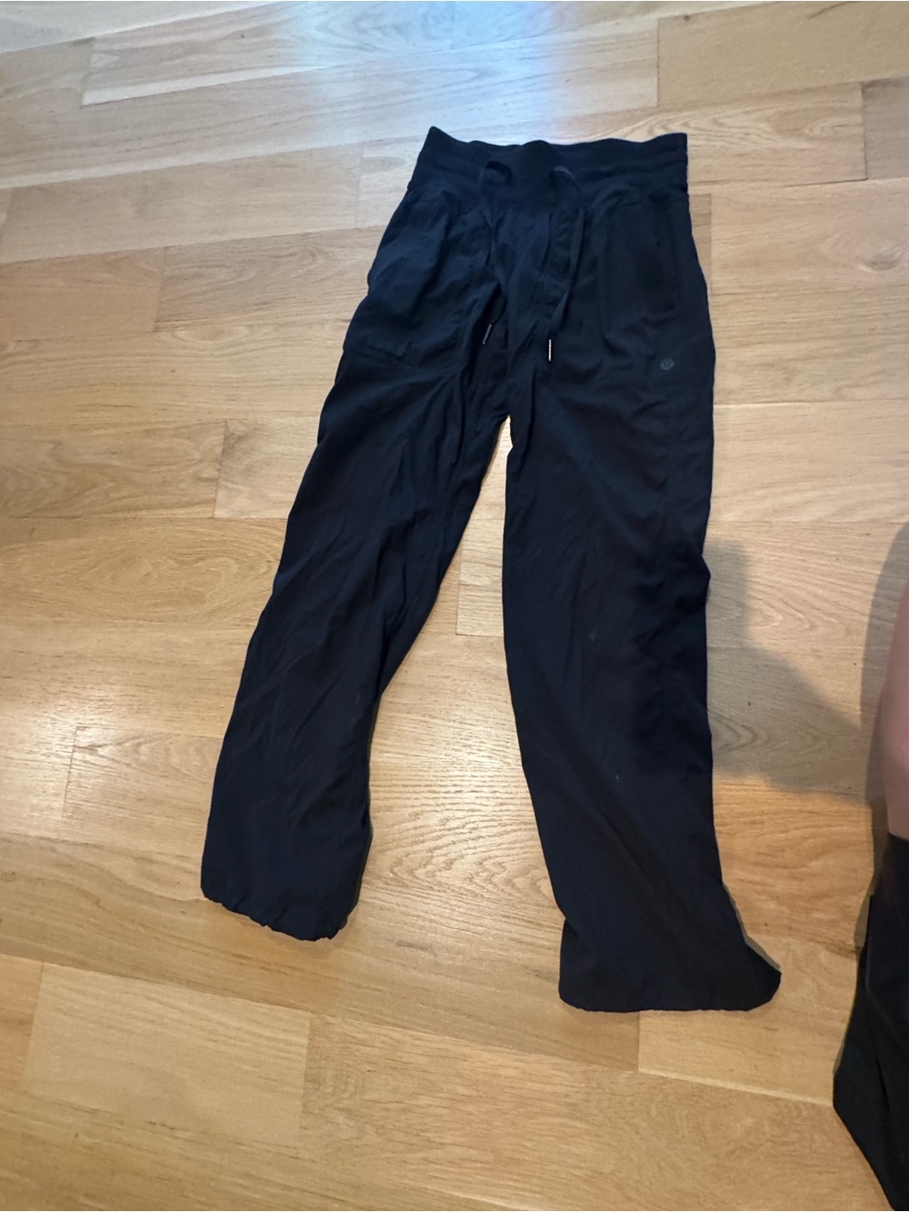 lululemon athletica Women’s Dark Gray Athletic Shorts with Drawstring